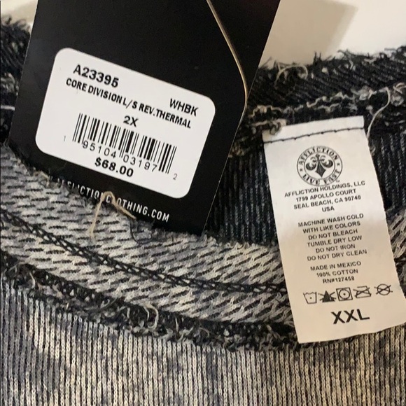 🆕Affliction American Customs Core Men’s Thermal - Picture 6 of 15